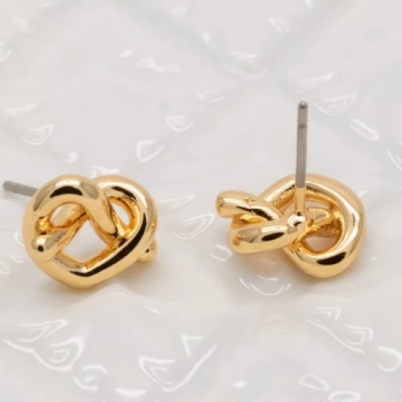 NWT Kate Spade ♠️ Love Me Knot Stud Earrings - Picture 5 of 8